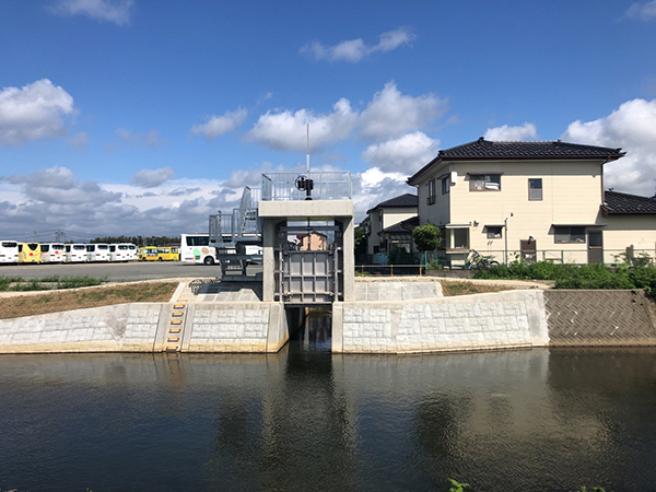 日和田排水樋門